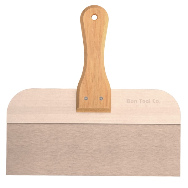 Taping Knife, Stainless Steel 14" X 3", 7" Wood Handle